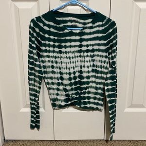 Tie Dye Cropped Shirt